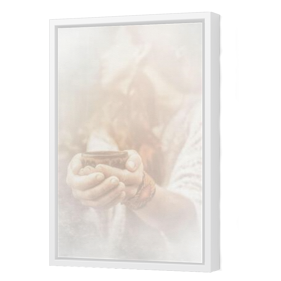 Thumbnail for Canvas - White Floating Frame