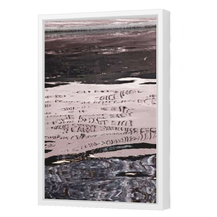 Thumbnail for Canvas - White Floating Frame
