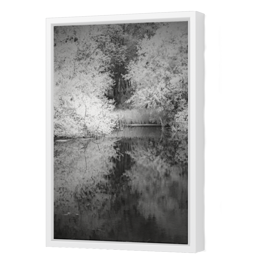 Thumbnail for Canvas - White Floating Frame