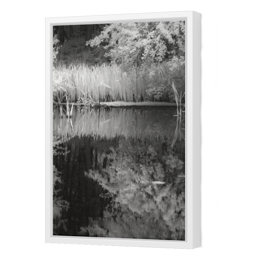 Thumbnail for Canvas - White Floating Frame