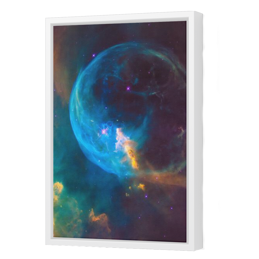 Thumbnail for Canvas - White Floating Frame