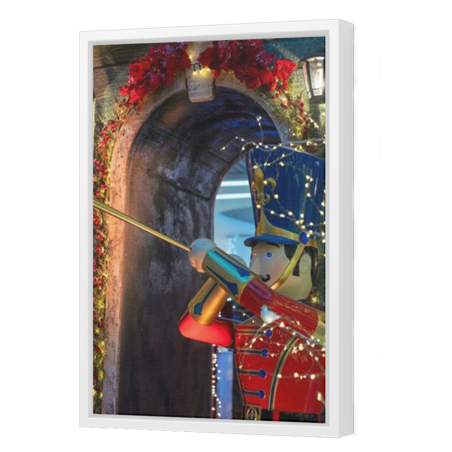 Thumbnail for Canvas - White Floating Frame