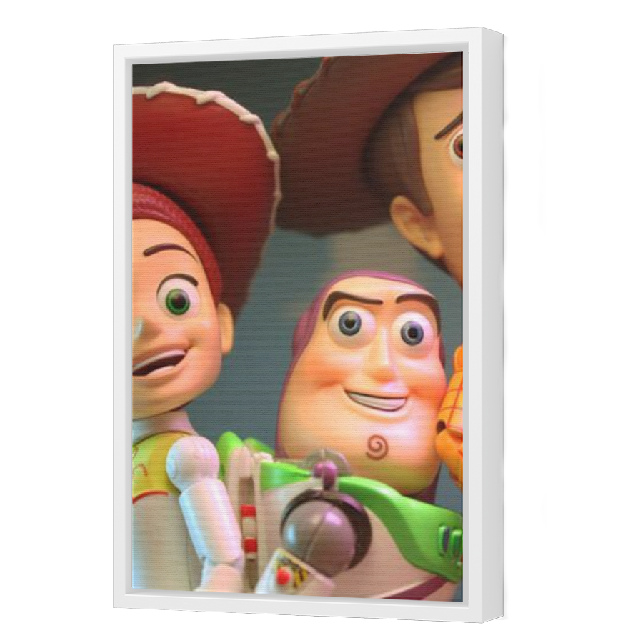 Thumbnail for Canvas - White Floating Frame