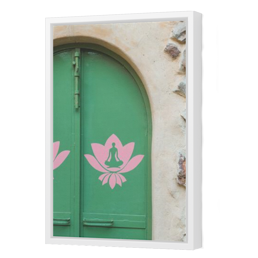 Thumbnail for Canvas - White Floating Frame