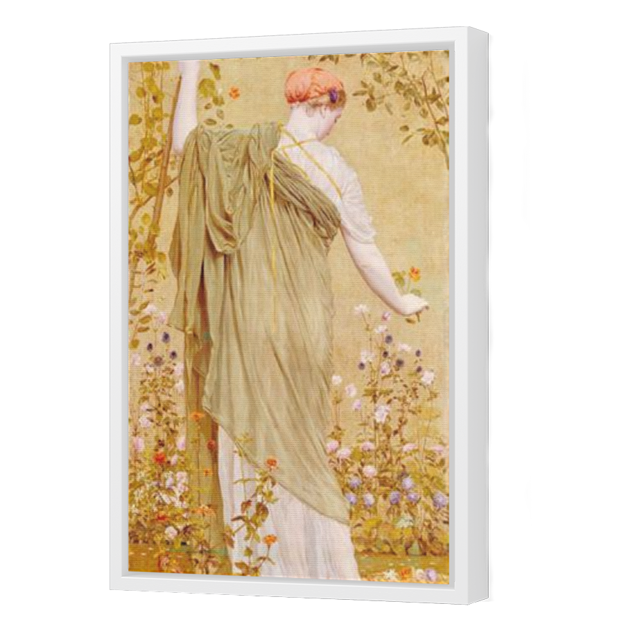 Thumbnail for Canvas - White Floating Frame