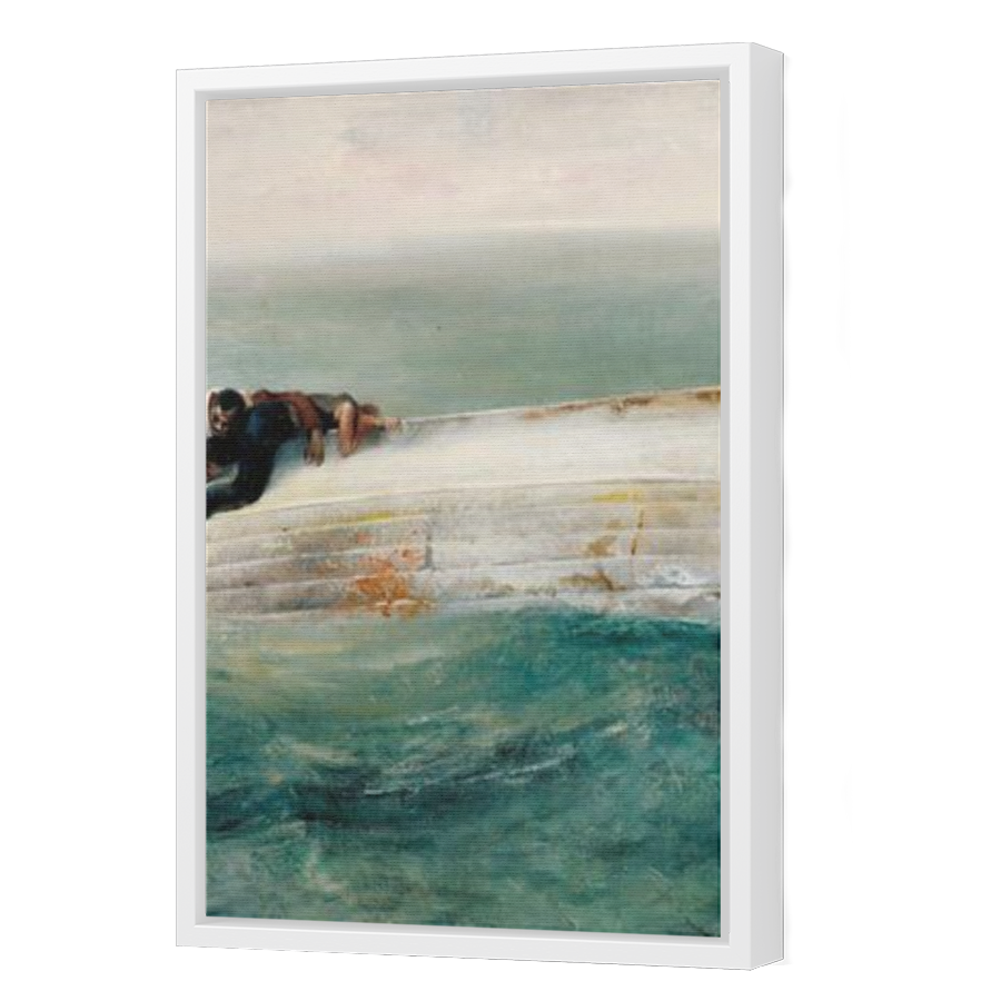 Thumbnail for Canvas - White Floating Frame