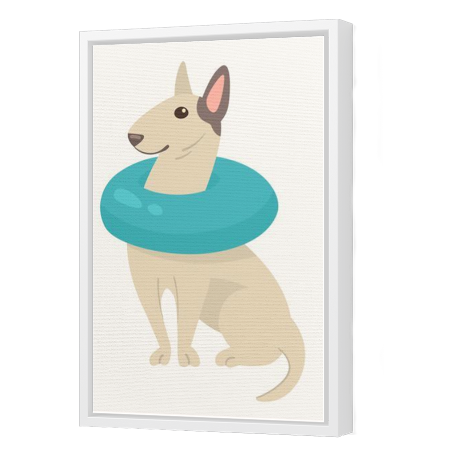 Thumbnail for Canvas - White Floating Frame