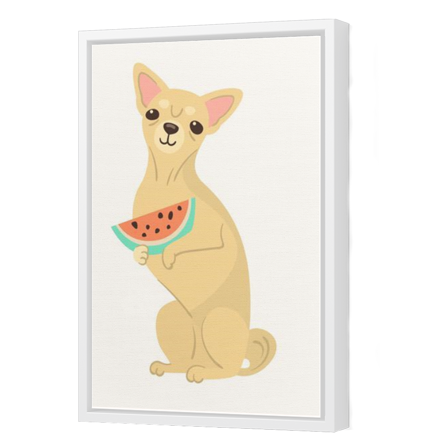 Thumbnail for Canvas - White Floating Frame