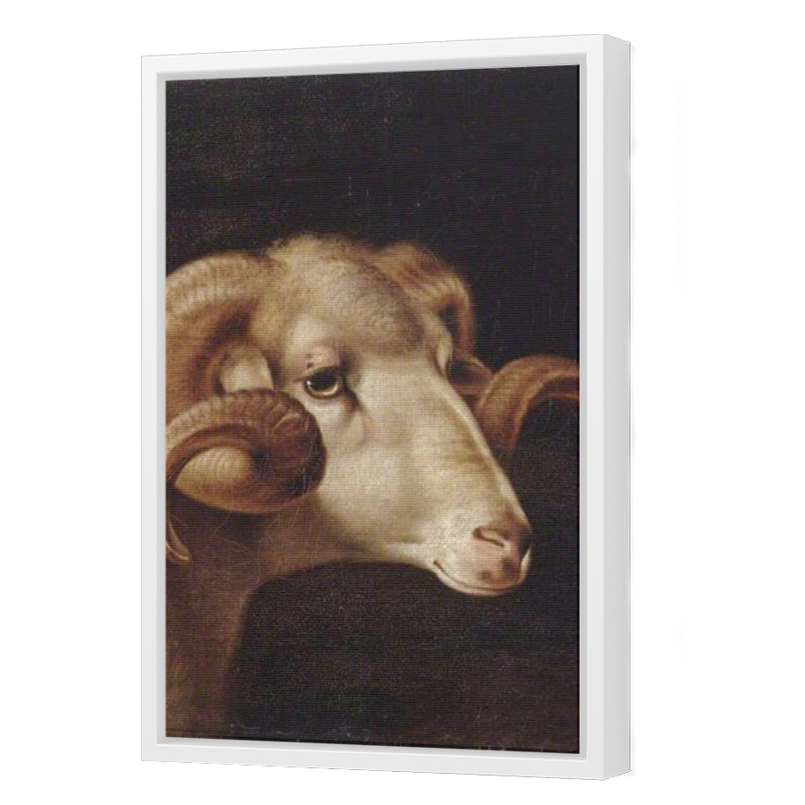 Thumbnail for Canvas - White Floating Frame