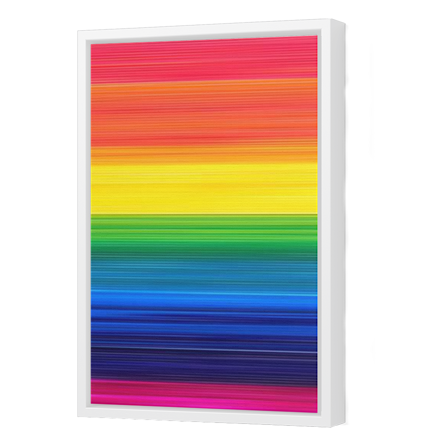 Thumbnail for Canvas - White Floating Frame