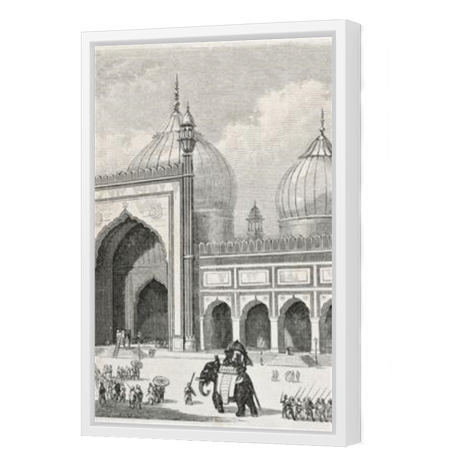 Thumbnail for Canvas - White Floating Frame