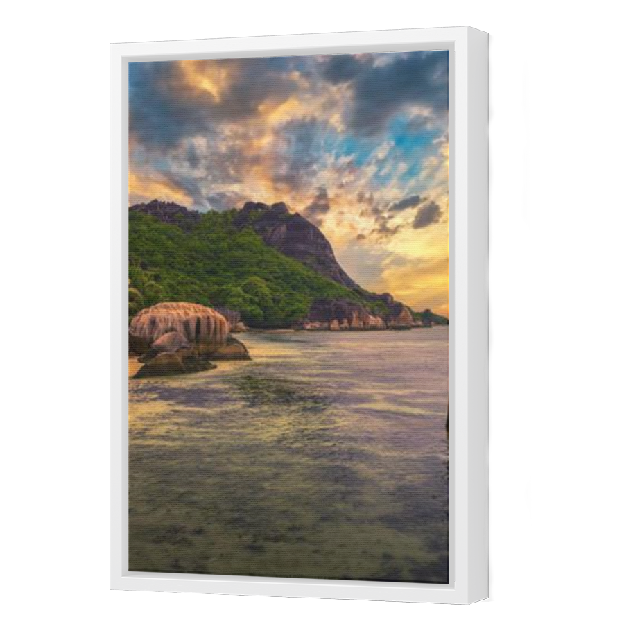 Thumbnail for Canvas - White Floating Frame