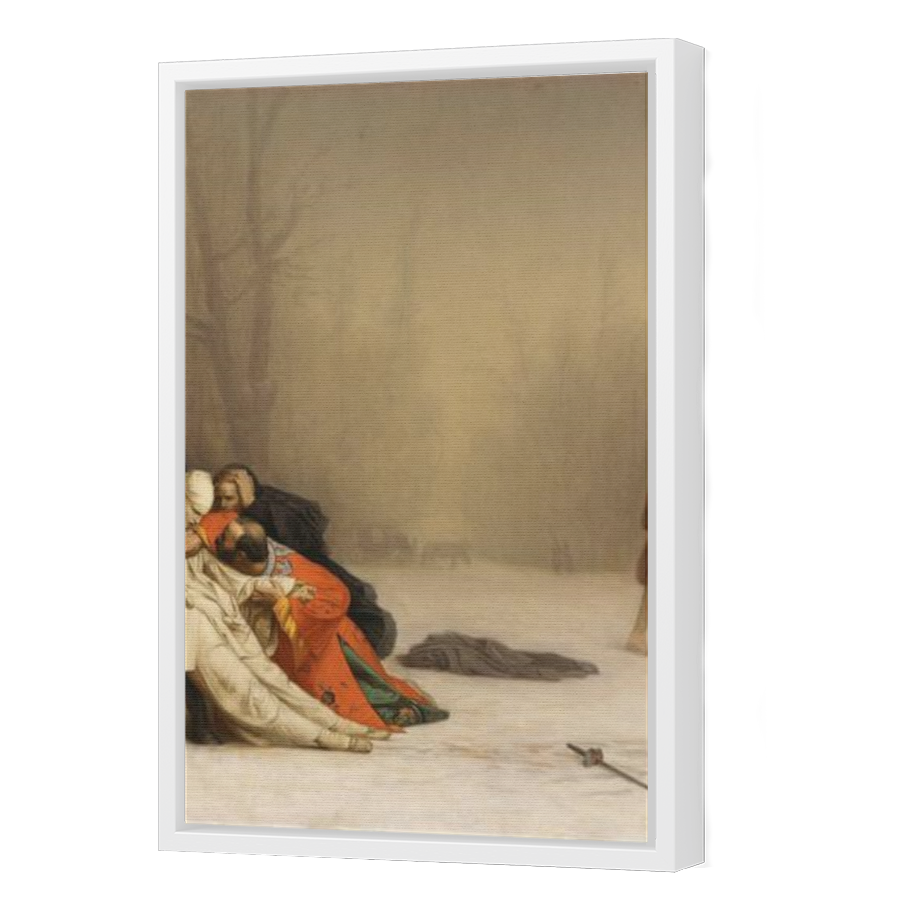 Thumbnail for Canvas - White Floating Frame