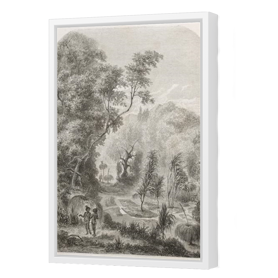 Thumbnail for Canvas - White Floating Frame