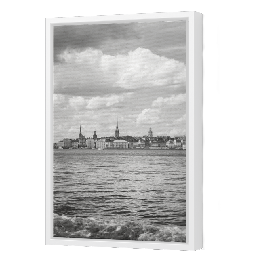 Thumbnail for Canvas - White Floating Frame
