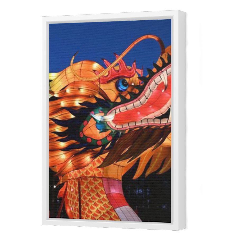 Thumbnail for Canvas - White Floating Frame