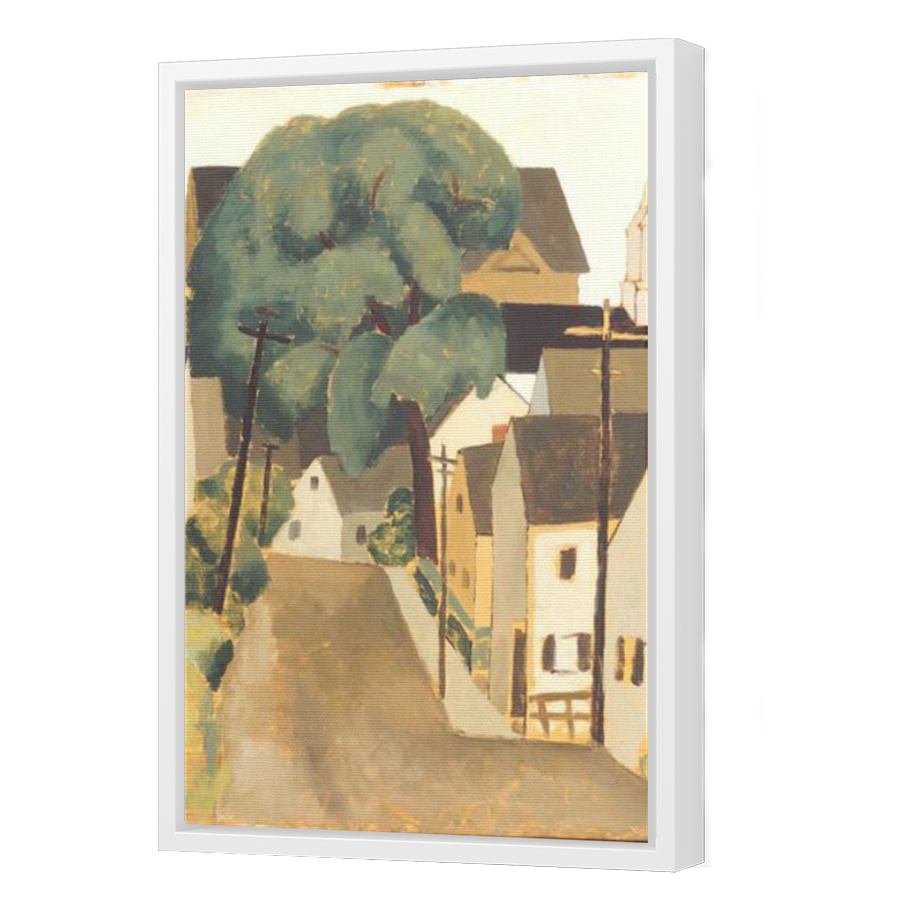 Thumbnail for Canvas - White Floating Frame