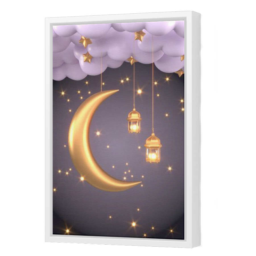 Thumbnail for Canvas - White Floating Frame