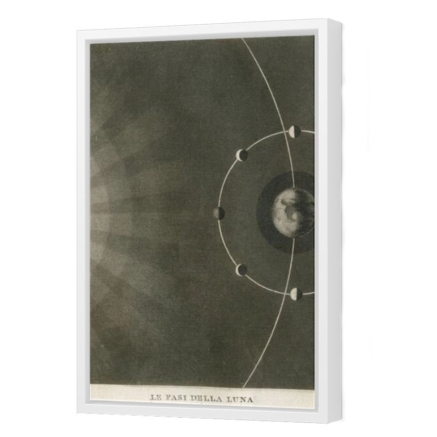 Thumbnail for Canvas - White Floating Frame