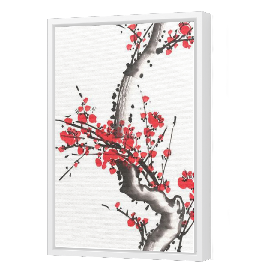 Thumbnail for Canvas - White Floating Frame