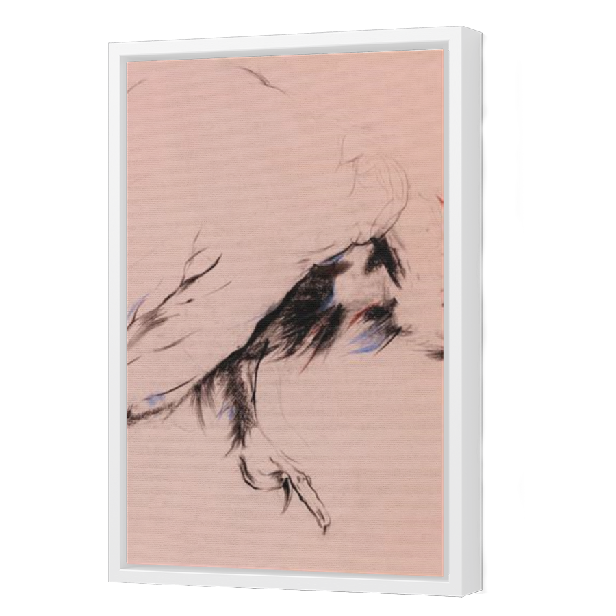 Thumbnail for Canvas - White Floating Frame