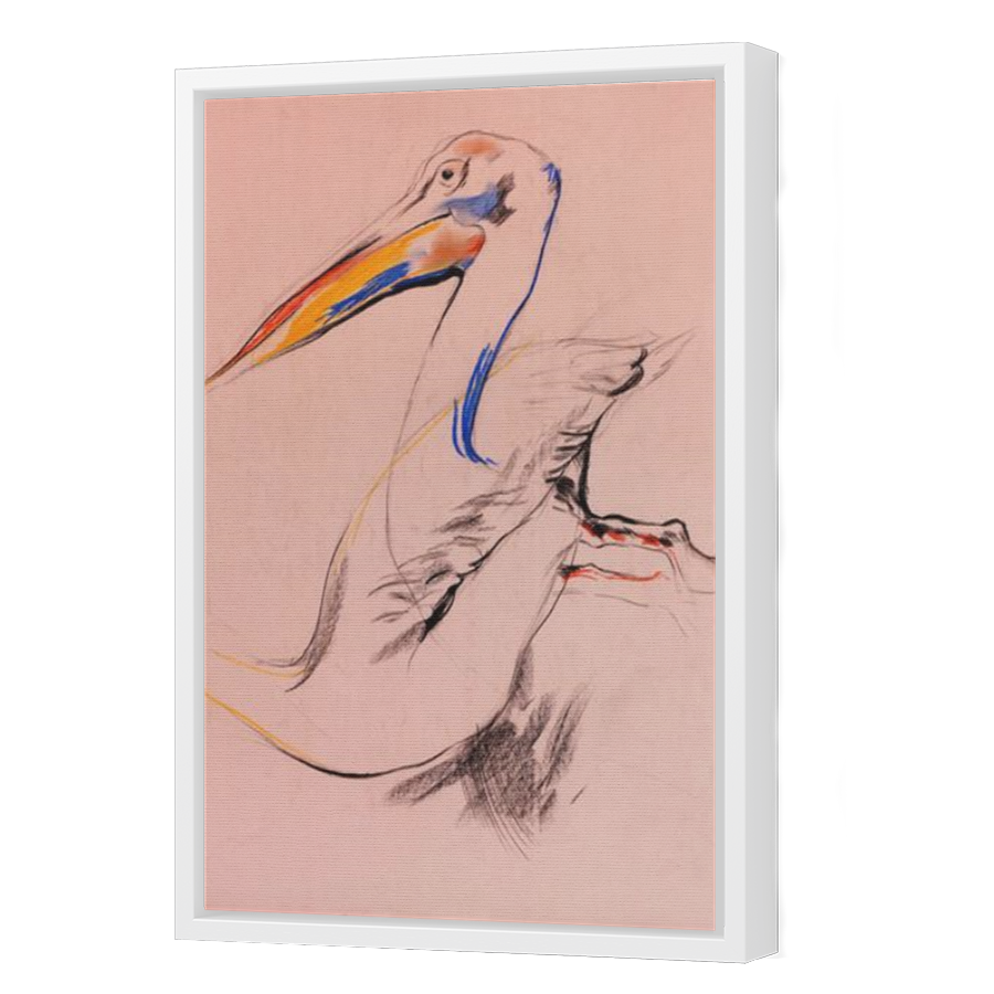 Thumbnail for Canvas - White Floating Frame