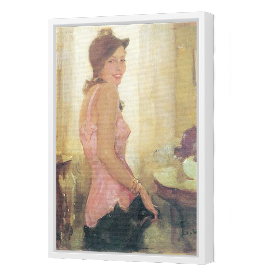 Thumbnail for Canvas - White Floating Frame