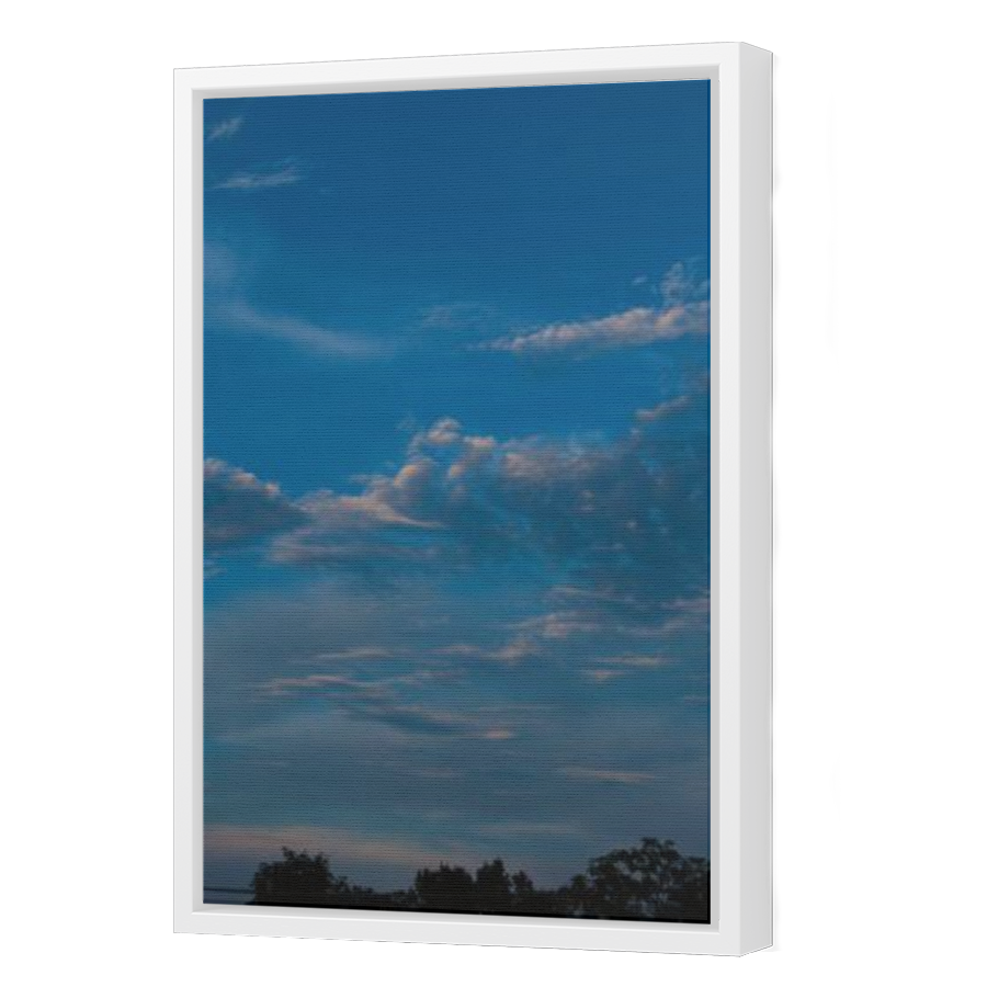 Thumbnail for Canvas - White Floating Frame