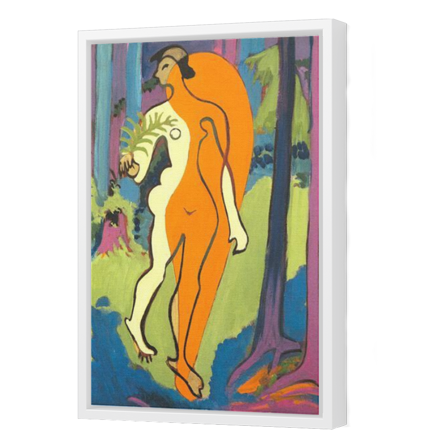 Thumbnail for Canvas - White Floating Frame