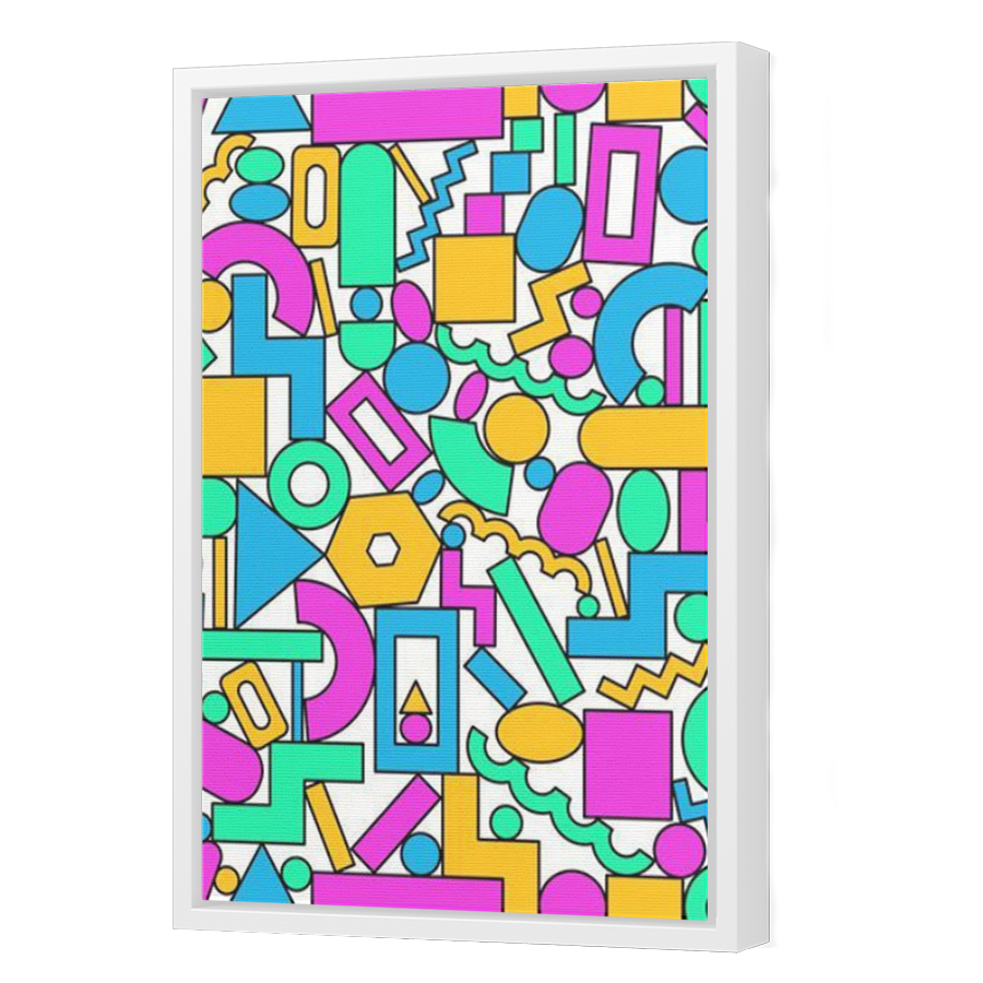 Thumbnail for Canvas - White Floating Frame