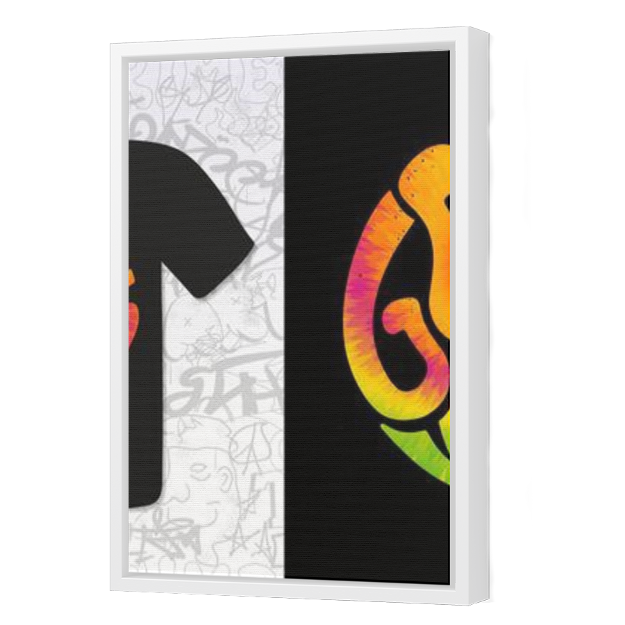 Thumbnail for Canvas - White Floating Frame