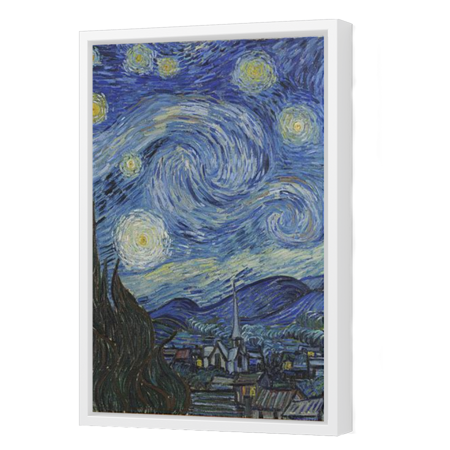 Thumbnail for Canvas - White Floating Frame