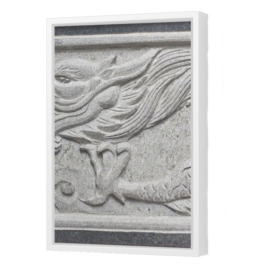 Thumbnail for Canvas - White Floating Frame