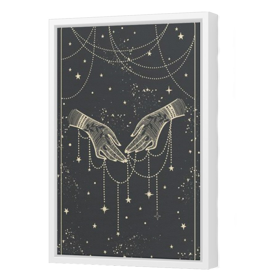 Thumbnail for Canvas - White Floating Frame