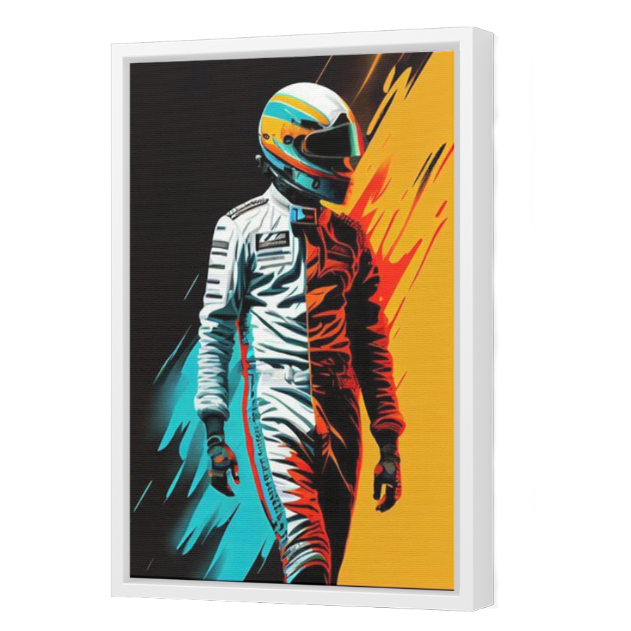 Thumbnail for Canvas - White Floating Frame