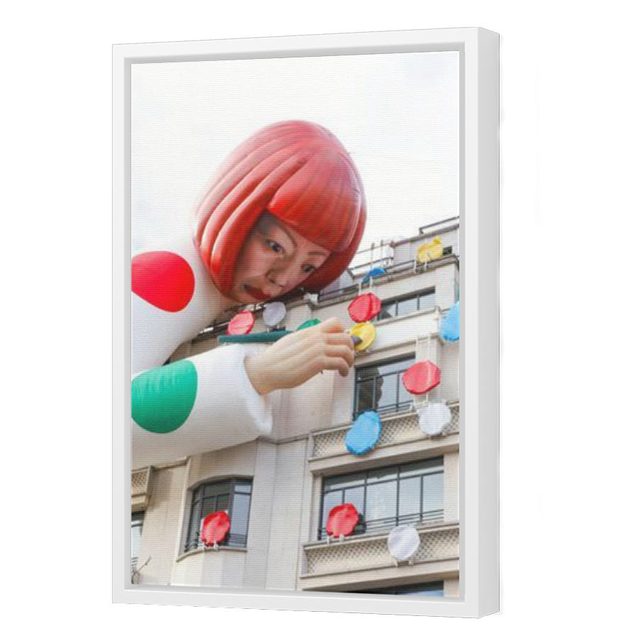 Thumbnail for Canvas - White Floating Frame