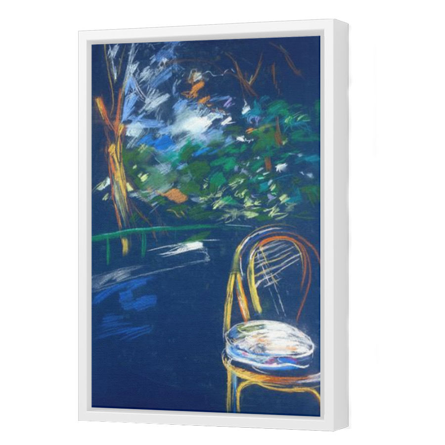 Thumbnail for Canvas - White Floating Frame