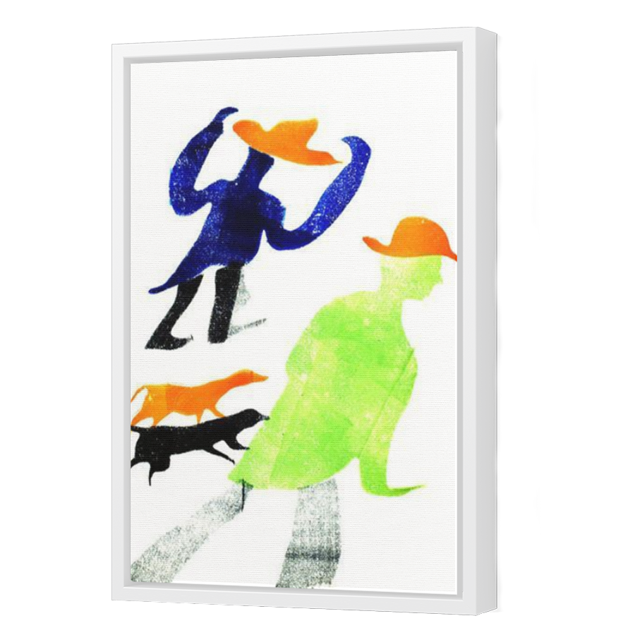 Thumbnail for Canvas - White Floating Frame