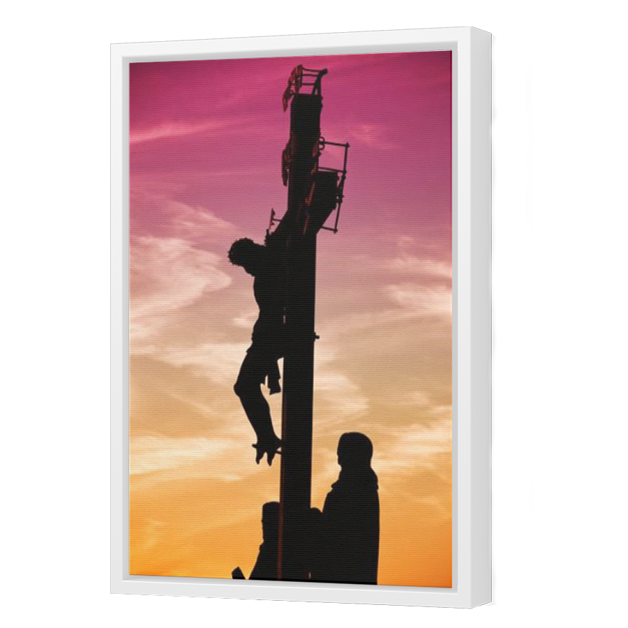 Thumbnail for Canvas - White Floating Frame
