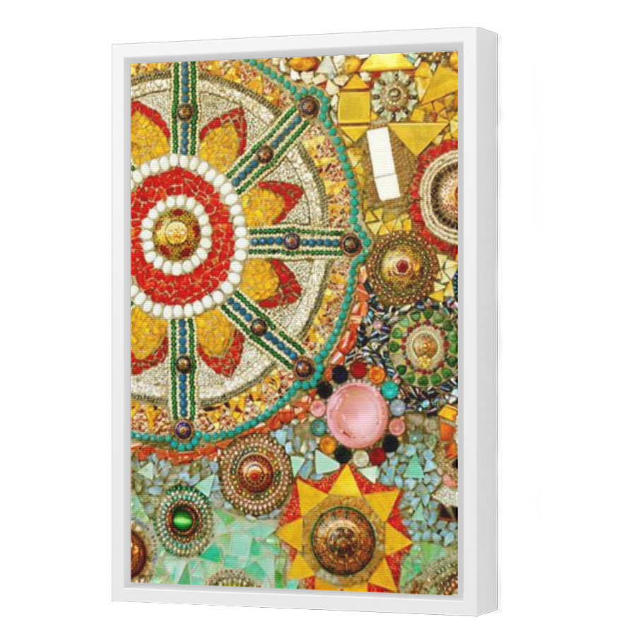 Thumbnail for Canvas - White Floating Frame