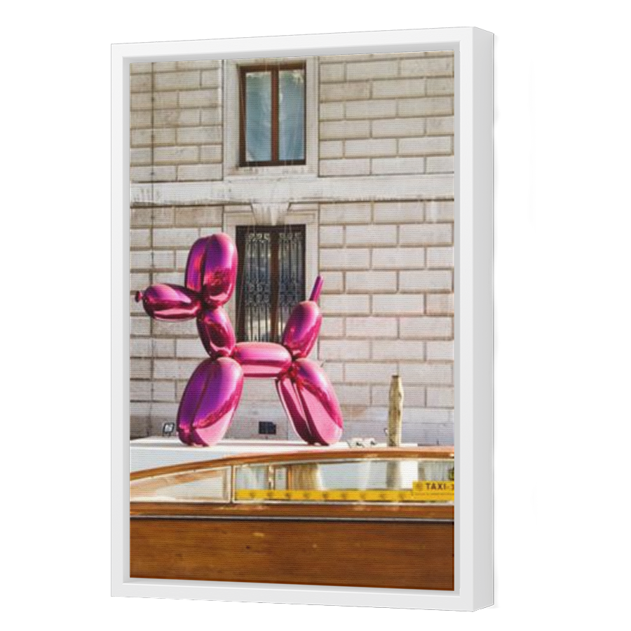 Thumbnail for Canvas - White Floating Frame