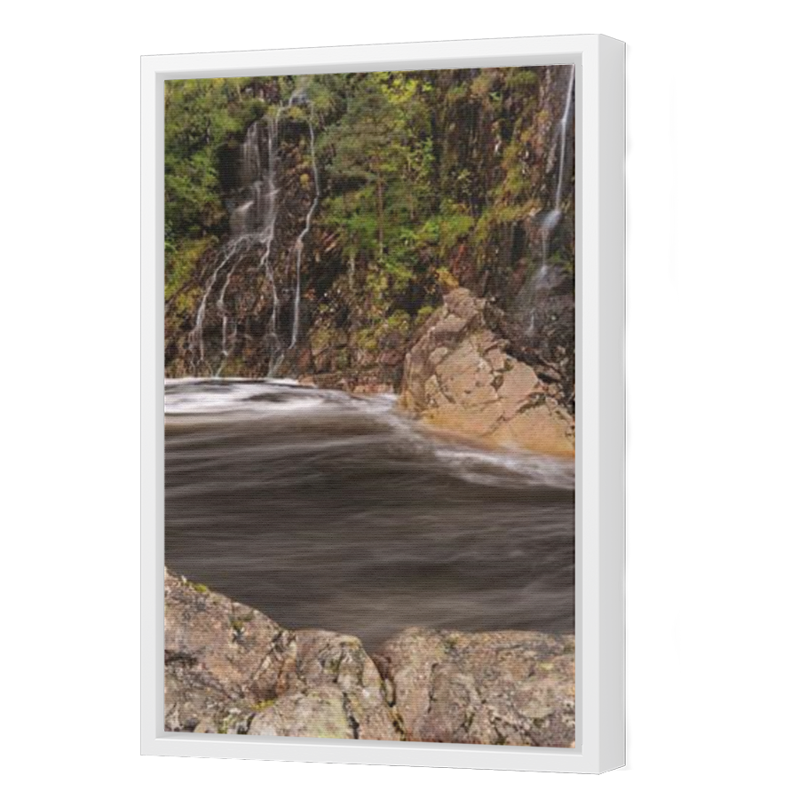 Thumbnail for Canvas - White Floating Frame