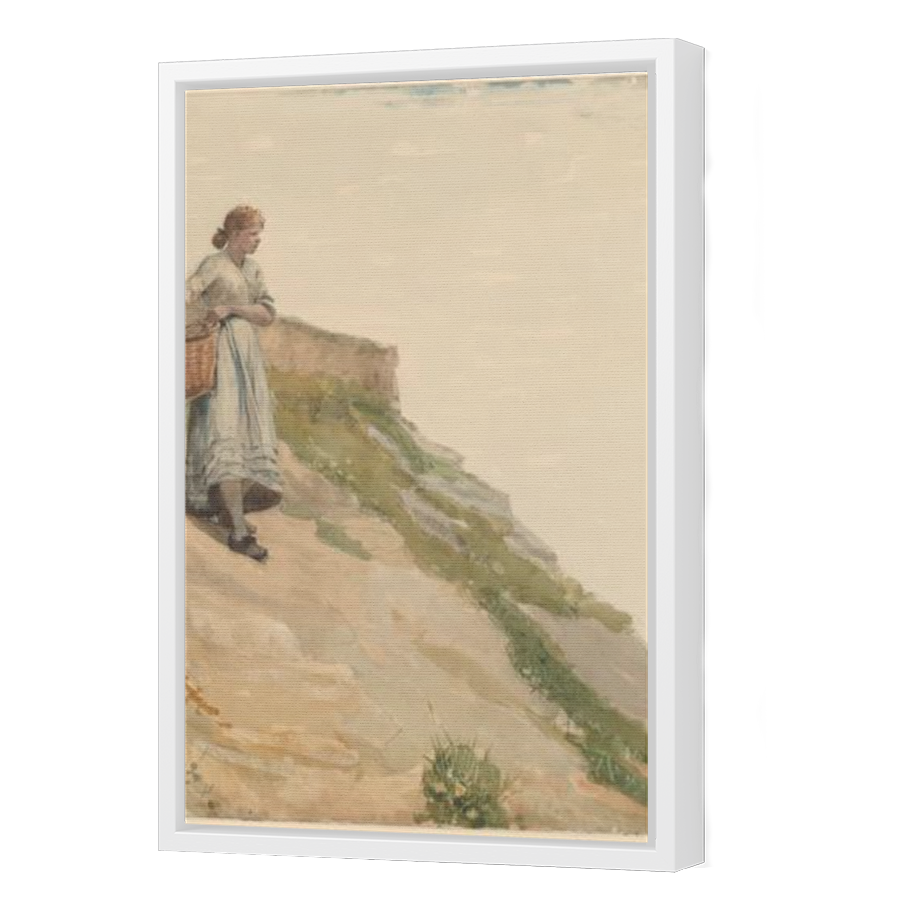 Thumbnail for Canvas - White Floating Frame