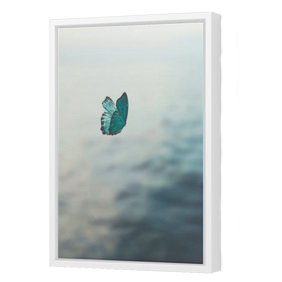 Thumbnail for Canvas - White Floating Frame