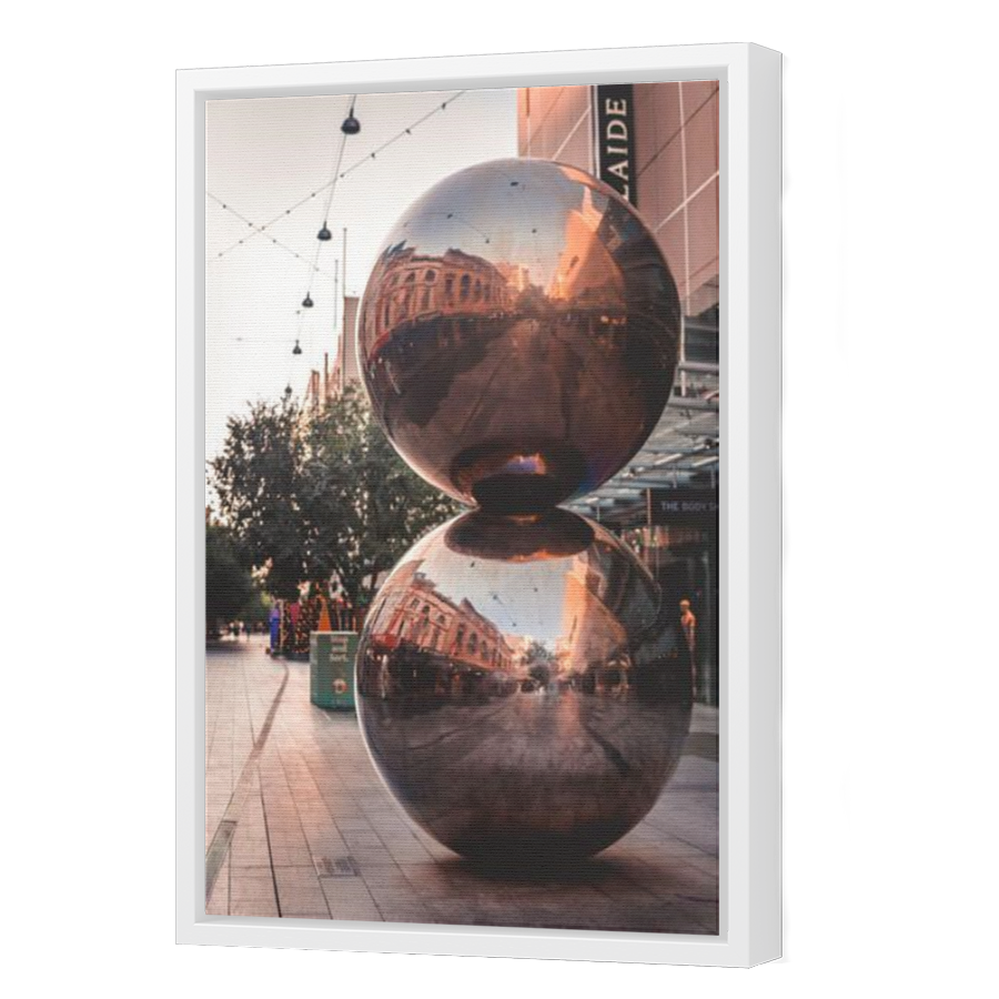 Thumbnail for Canvas - White Floating Frame