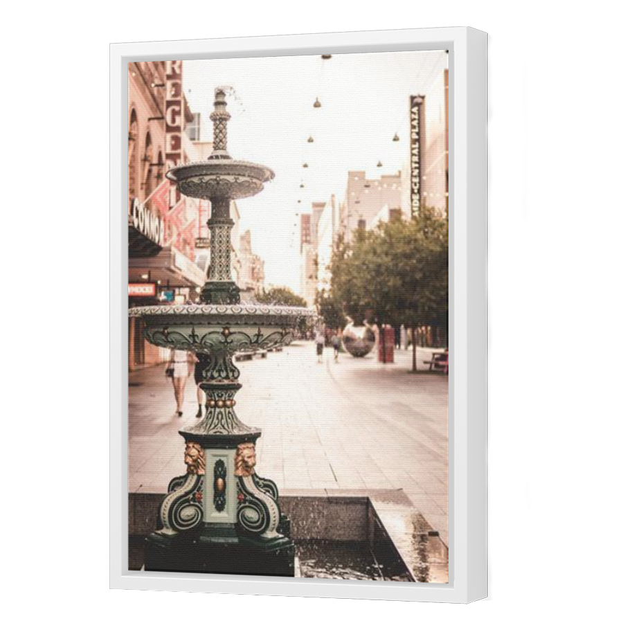 Thumbnail for Canvas - White Floating Frame
