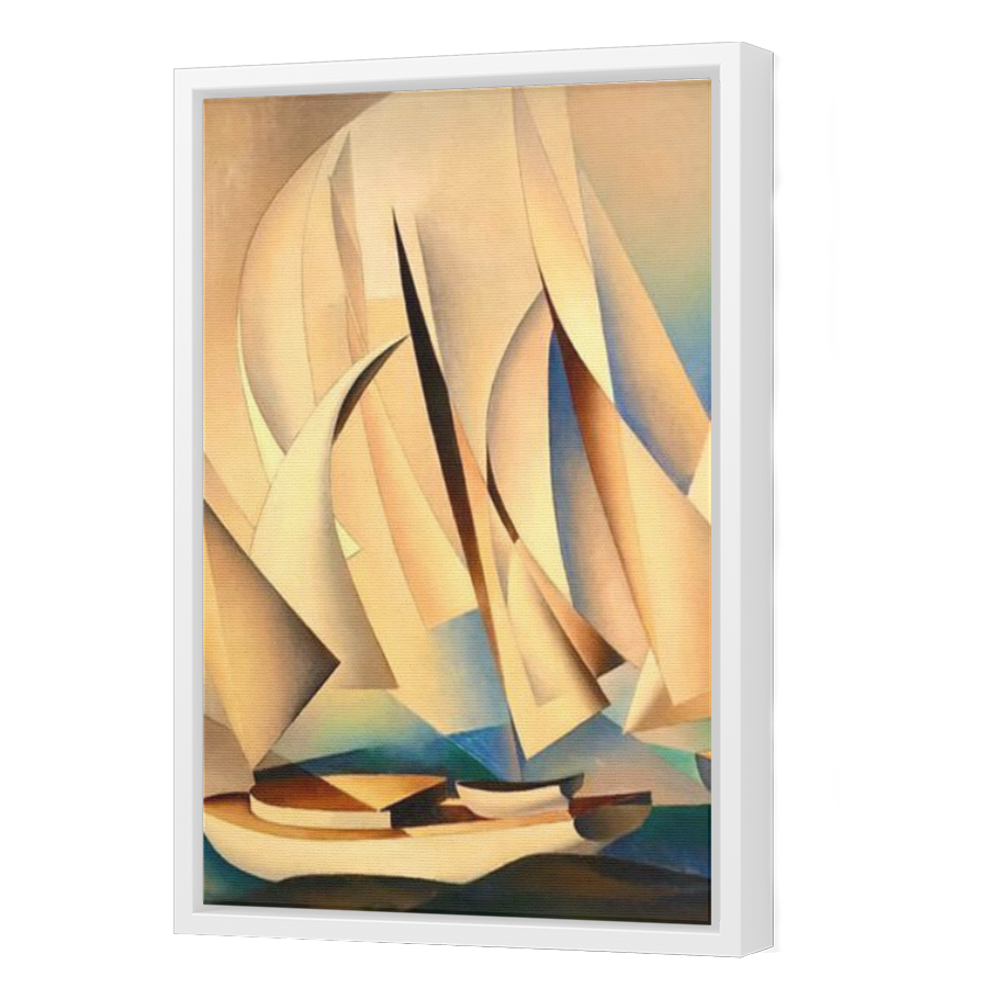 Thumbnail for Canvas - White Floating Frame