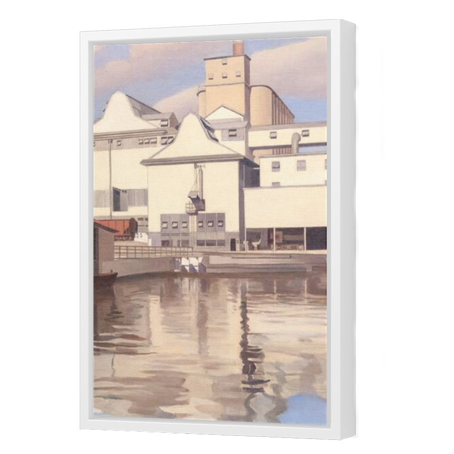 Thumbnail for Canvas - White Floating Frame