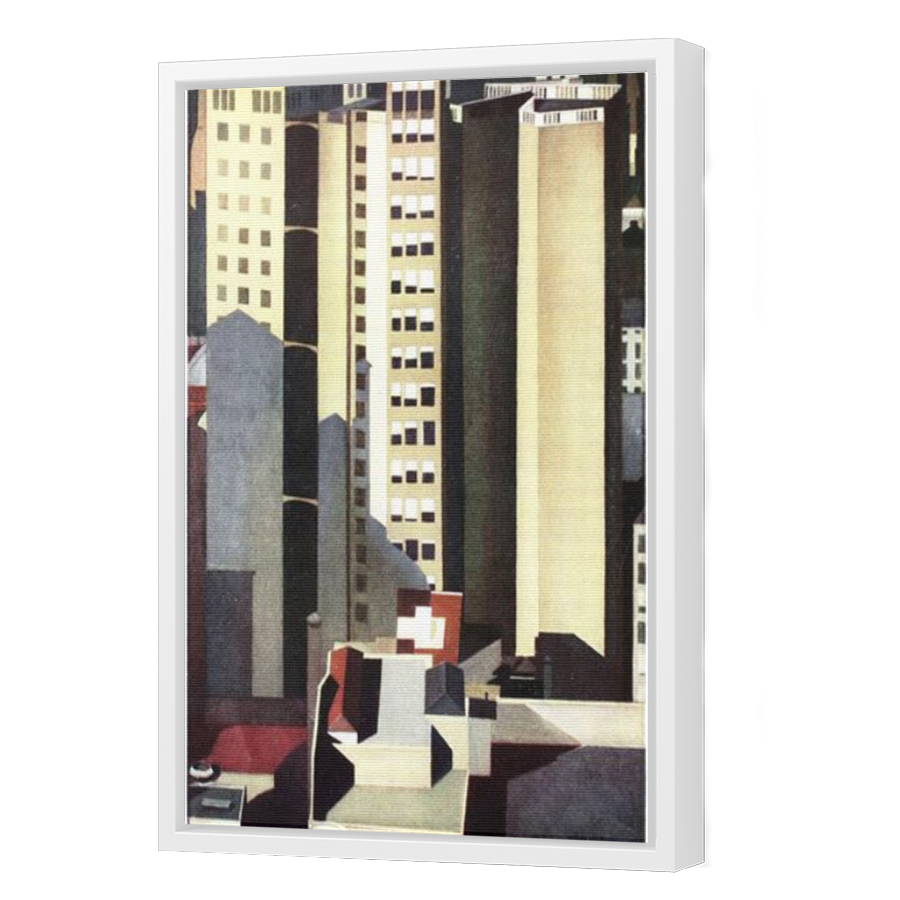 Thumbnail for Canvas - White Floating Frame