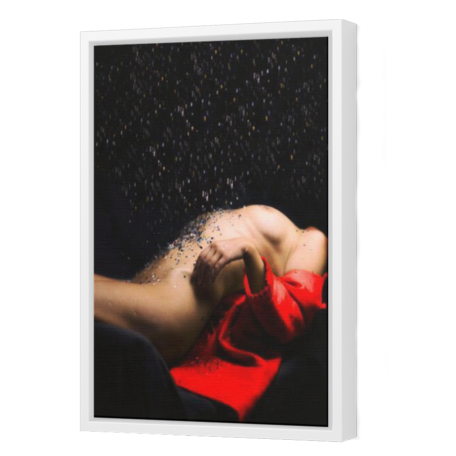 Thumbnail for Canvas - White Floating Frame